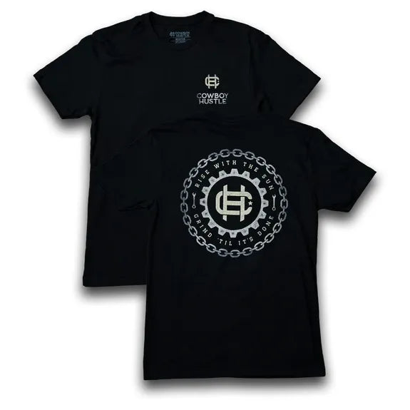 Cowboy Hustle Grabbing Gears T-Shirt
