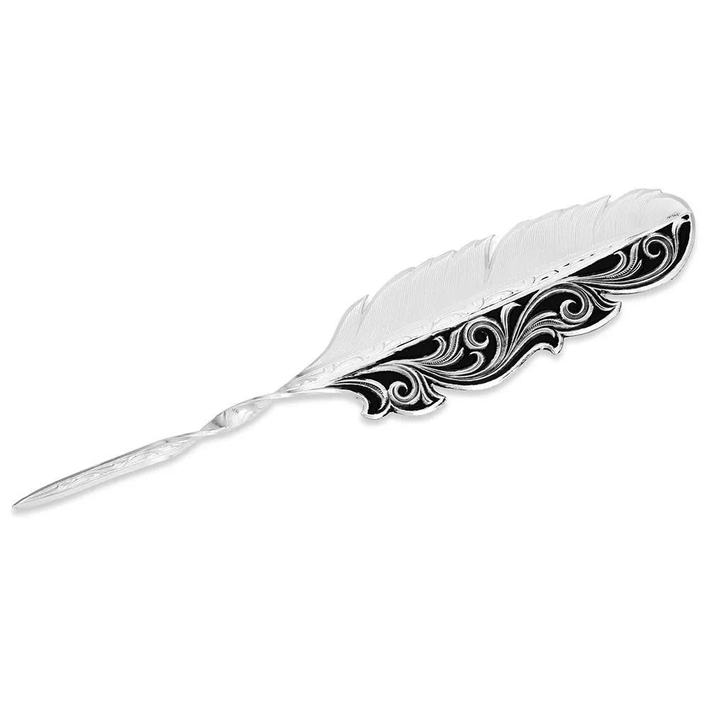 Montana Silversmith Hat Pick Silver Feather HPK6405