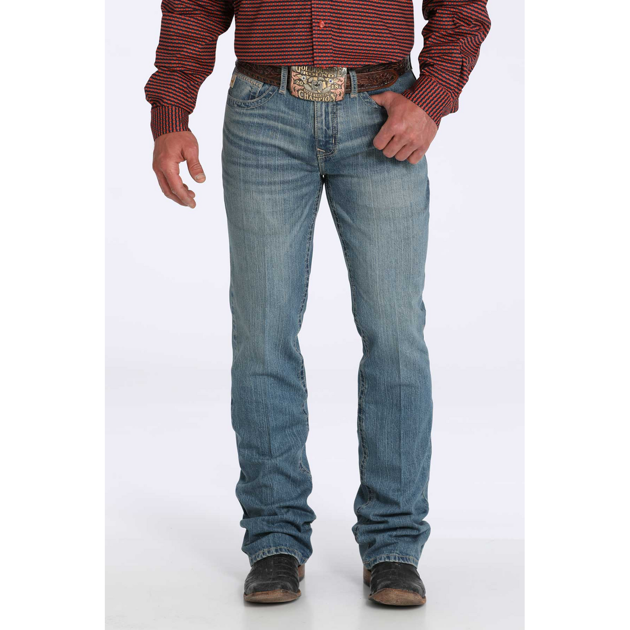 Cinch Men’s Jeans - Ian, Slim Fit Bootcut MB31236001 Indigo