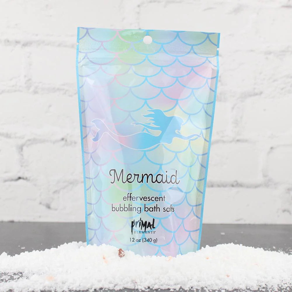 Primal Mermaid effervescent bubbling bath salts