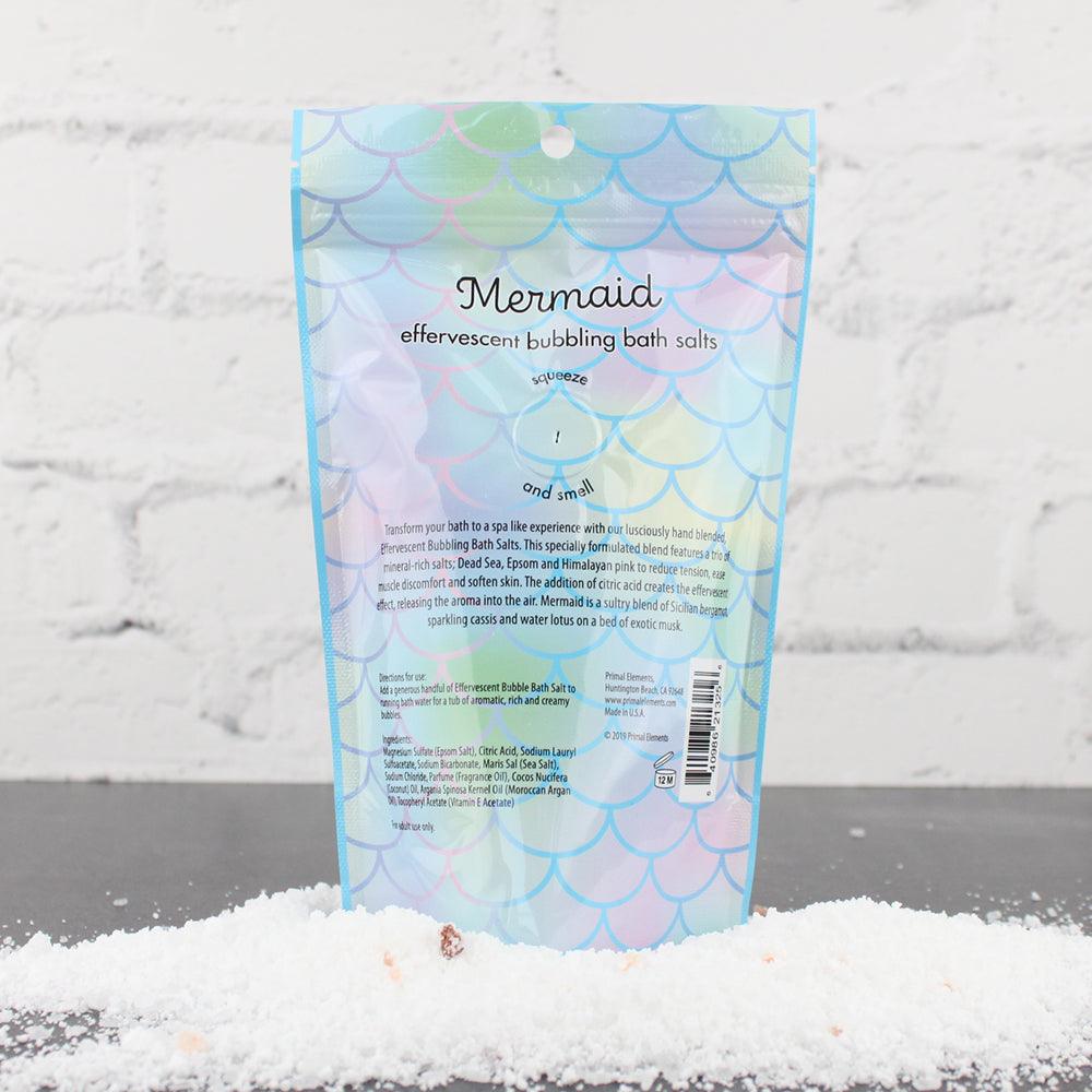 Primal Mermaid effervescent bubbling bath salts