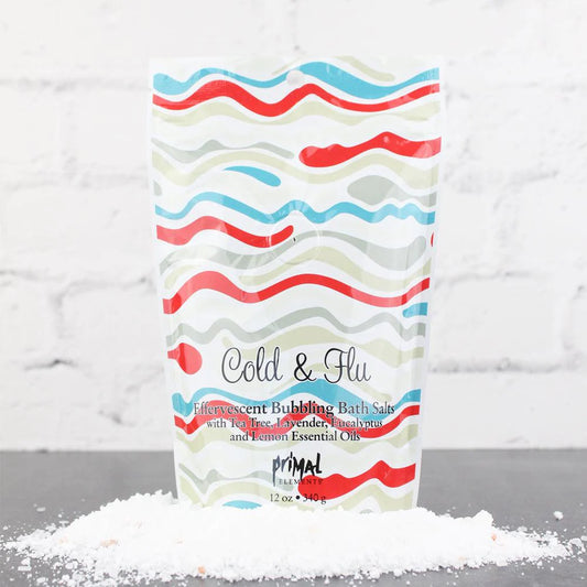 Primal Cold & Flu Effervescent Bubbling Bath Salt