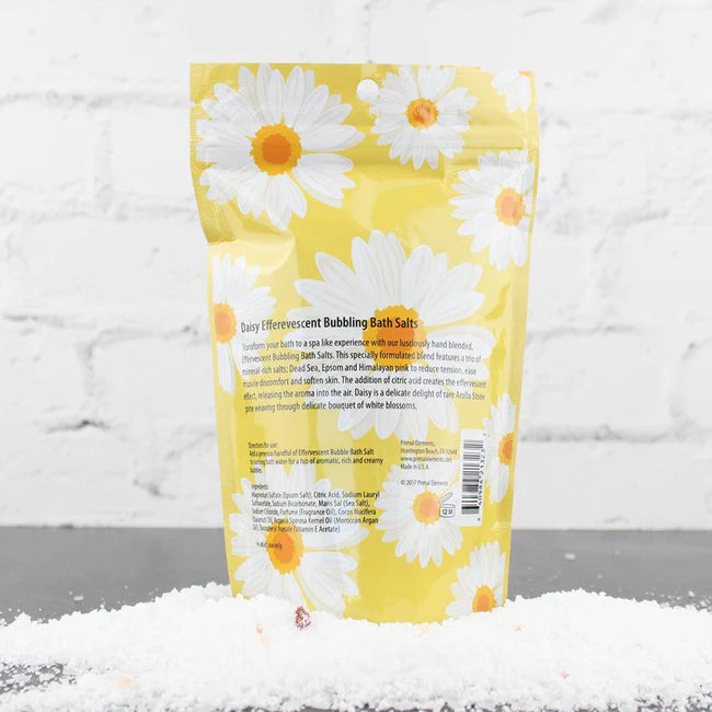 Primal Daisy Effervescent Bubbling Bath Salt