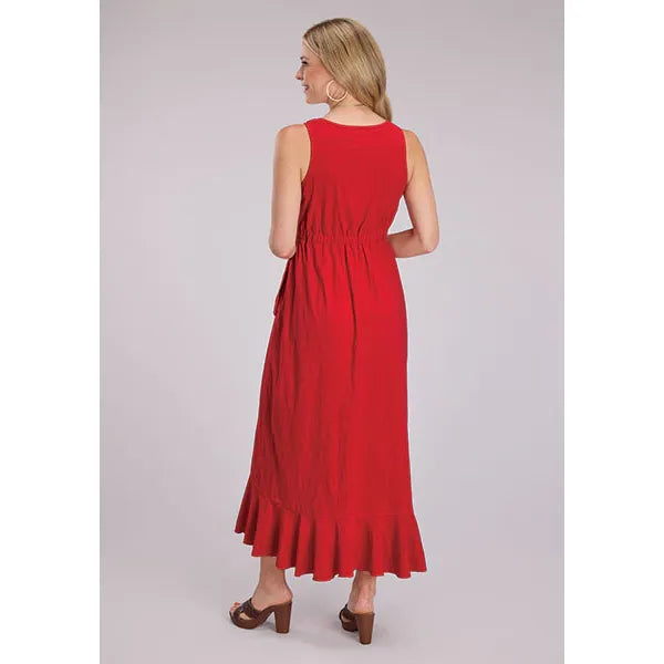 Roper Ladies Jersey Knit Dress,  Red 03-057-0513-5045