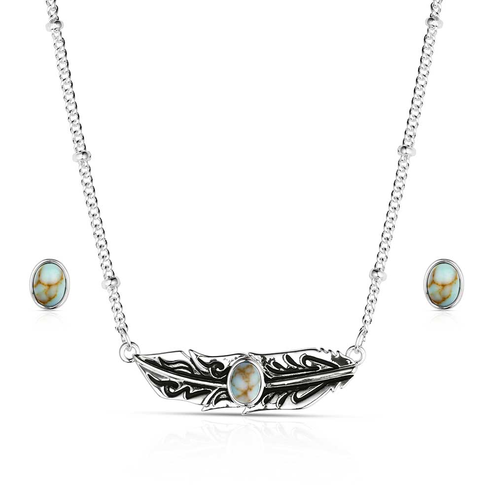 Montana Silversmiths Jewelry Set - Windsong JS6389