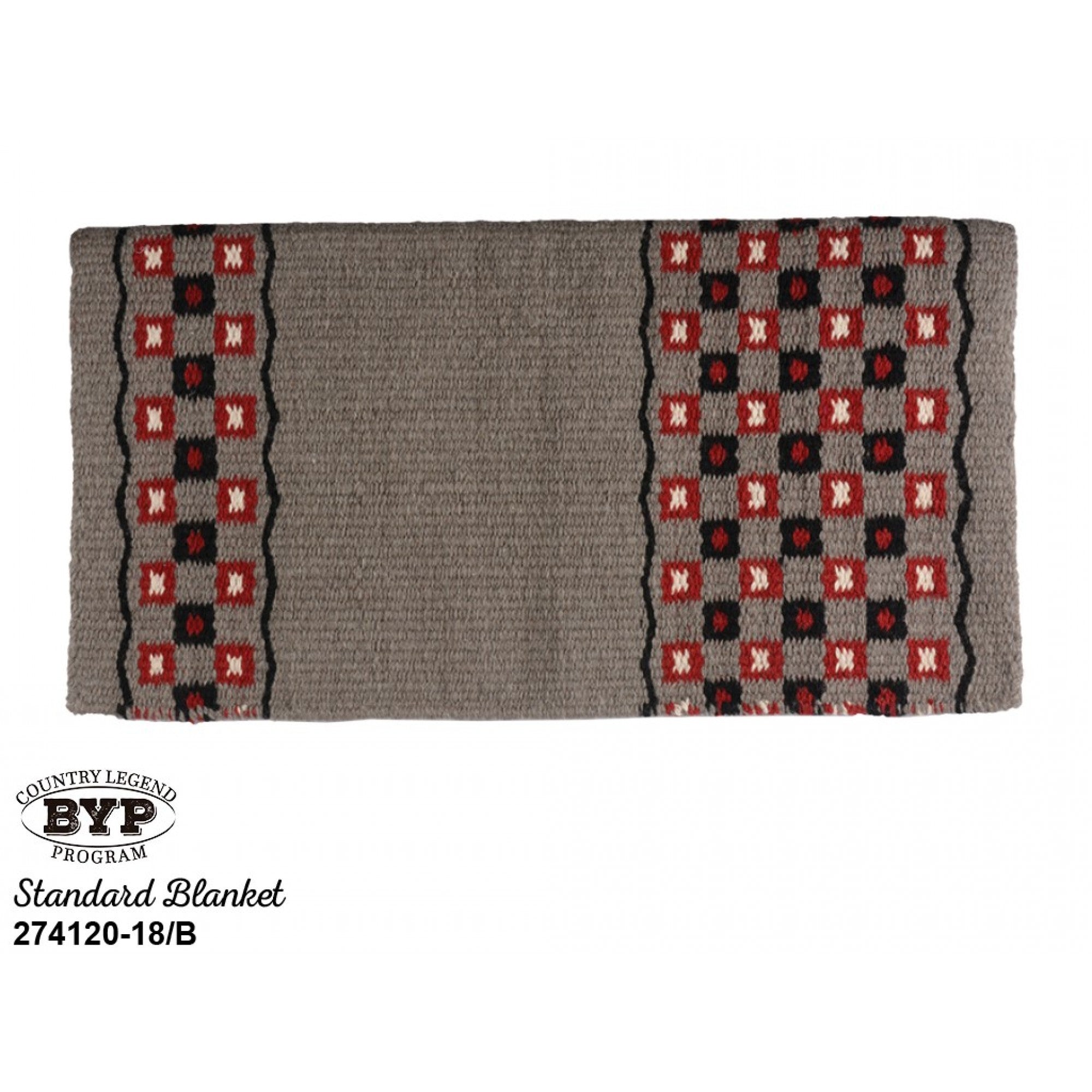 COUNTRY LEGEND JACK IN THE BOX SADDLE BLANKET, 34" X 36"