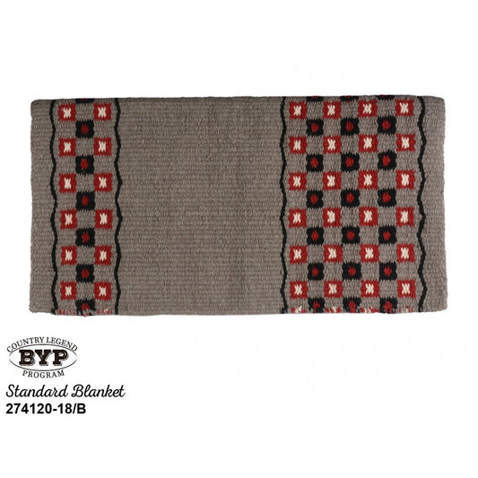 COUNTRY LEGEND JACK IN THE BOX SADDLE BLANKET, 34" X 36"