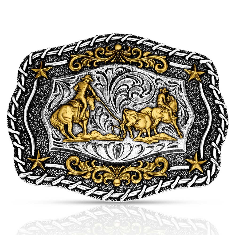 Attitude Buckles - Roundup Team Roper A1061P