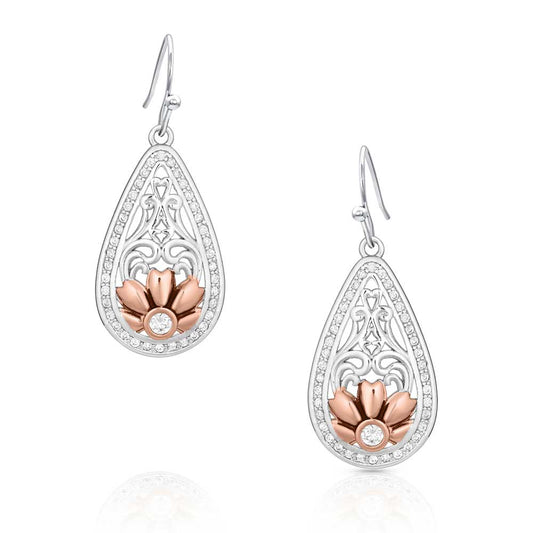 Montana Silversmith Earrings - Bitterroot & Filigree ER3941