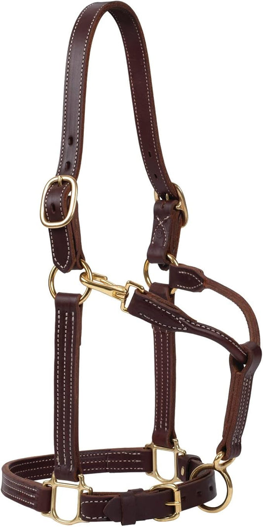 Weaver Leather Halter 1” Harness Leather, Canyon Rose 10800-51-12