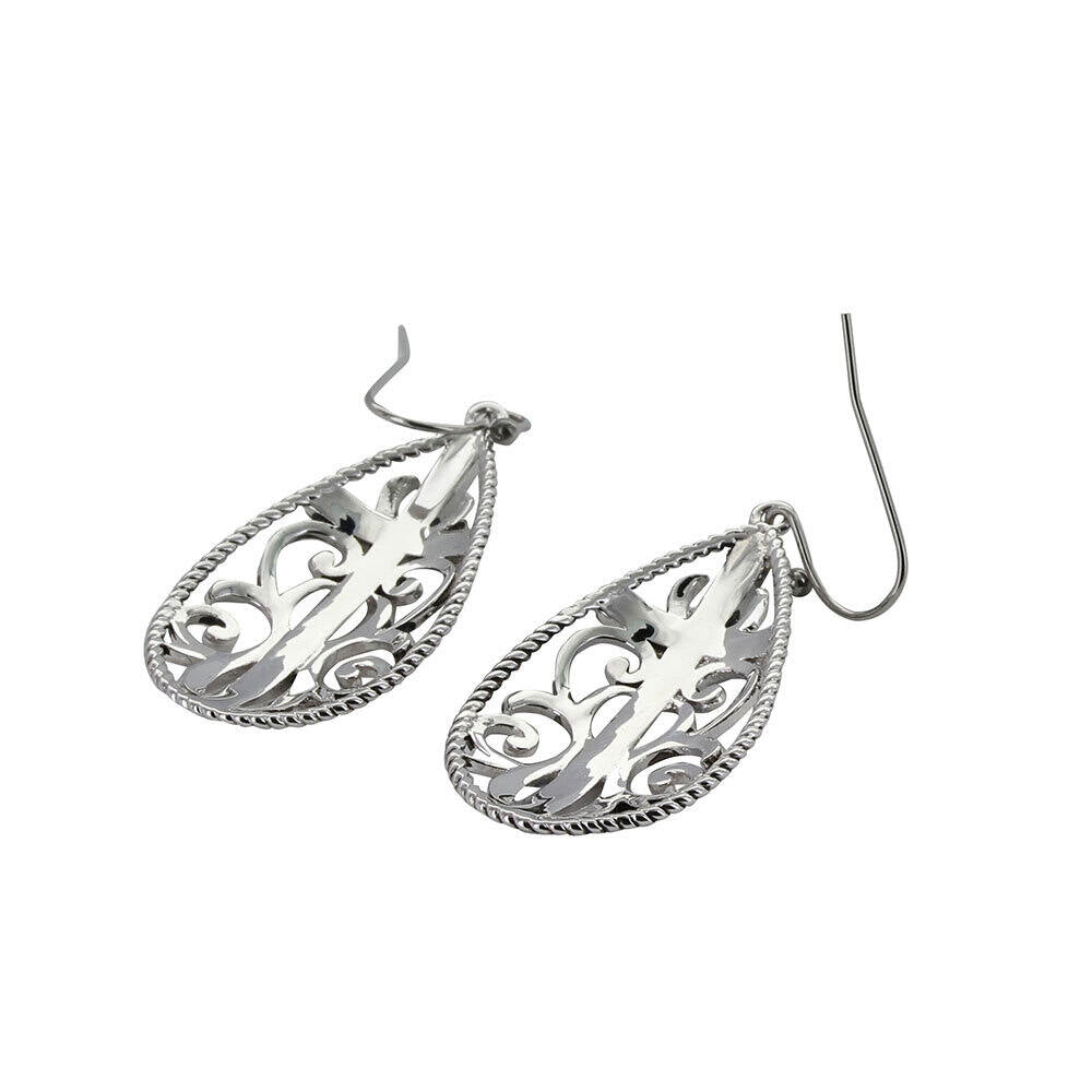 Montana Silversmith Earrings - Filigree Cross ER3555