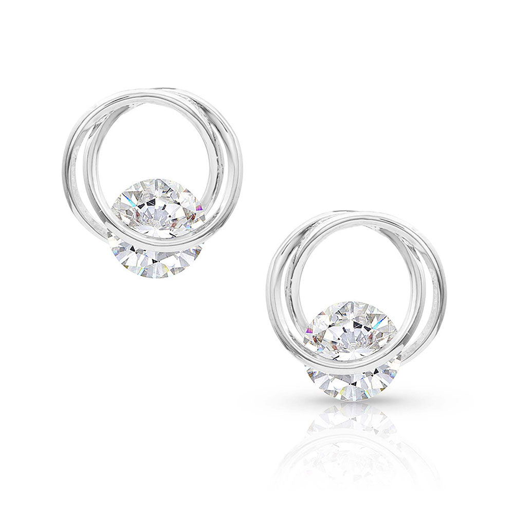 Montana Silversmith Earrings - Twisting Hold Posts ER4118