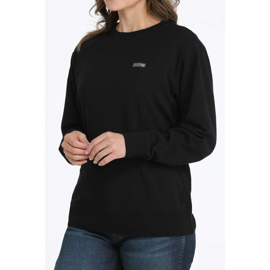 Cinch Ladies SWEATSHIRT - Black MAK7905005