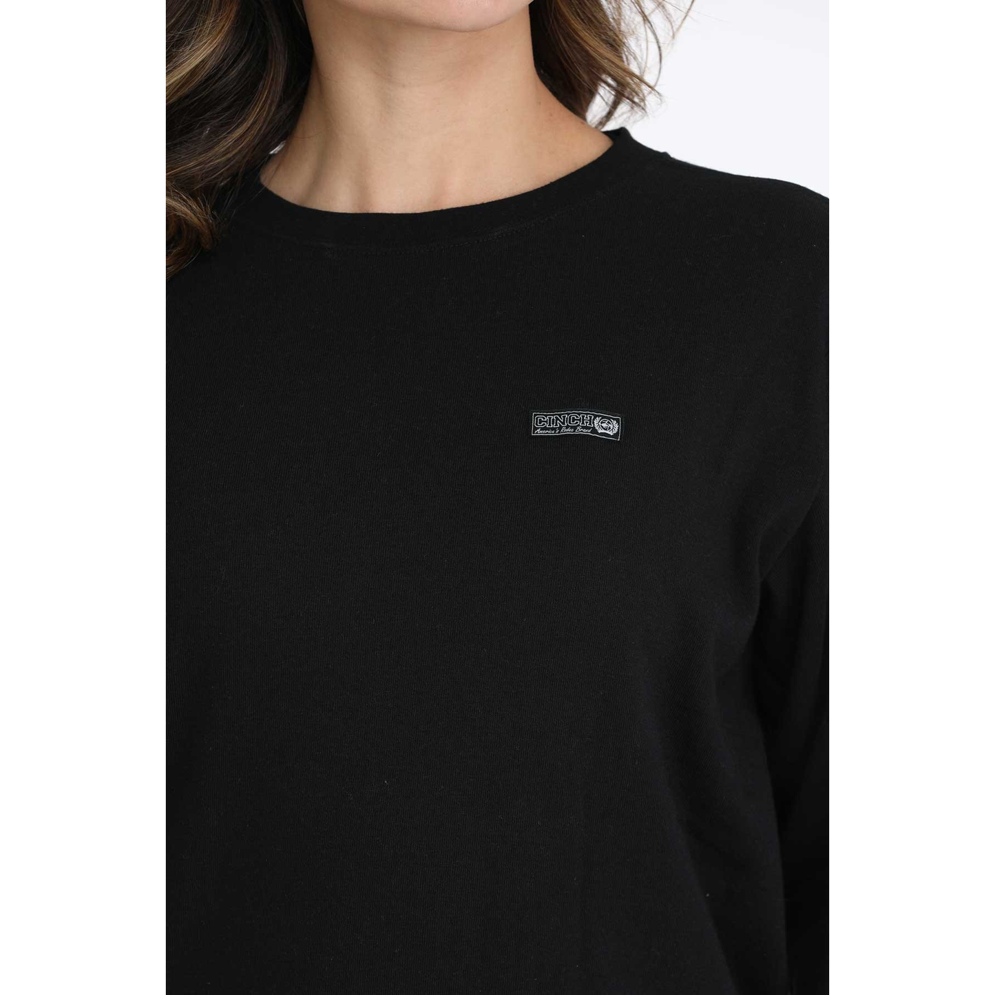 Cinch Ladies SWEATSHIRT - Black MAK7905005