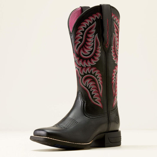 Ariat Ladies Western Boot, Cattle Caite stretchfit, Square Toe, 10050920