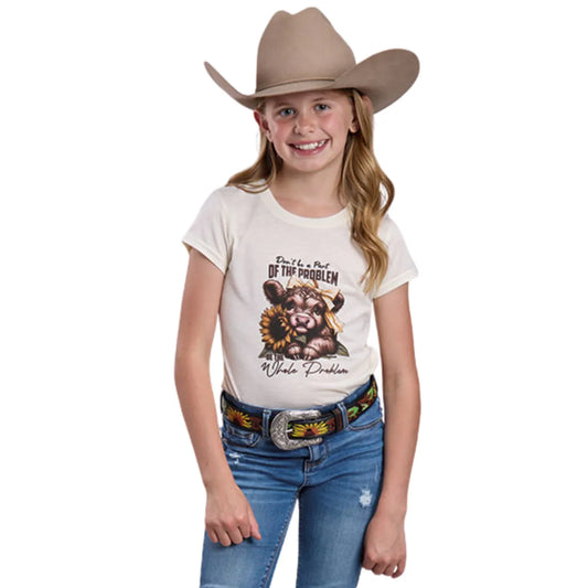 Roper Girls Grey T-Shirt 03-009-0513-2101