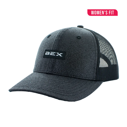 Bex Ladies Black Glitter Ball Cap