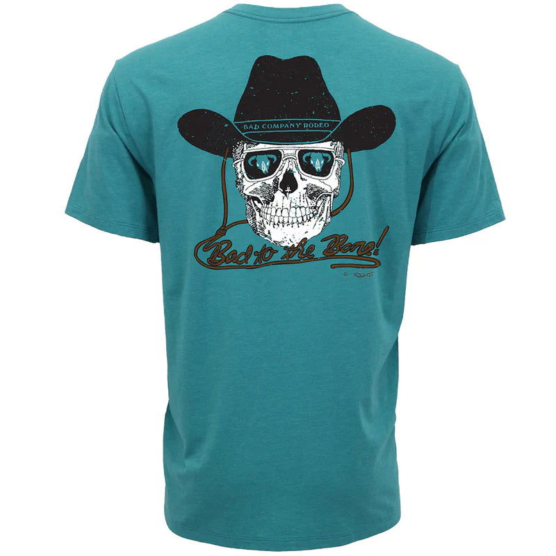 Hooey Bad Company Men's Teal T-Shirt HT1835TL