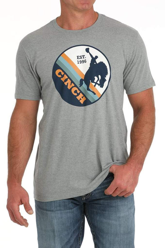 Cinch Men’s T-Shirt Grey MTT1690665