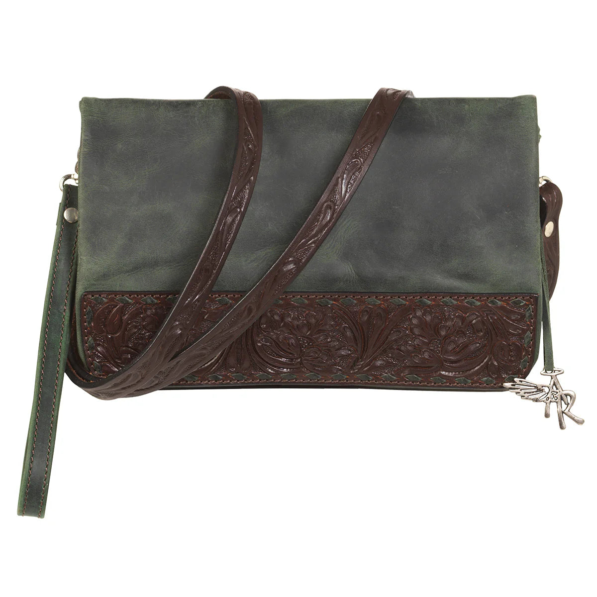 Angel Ranch Crossbody, Emerald Green, D3300065137