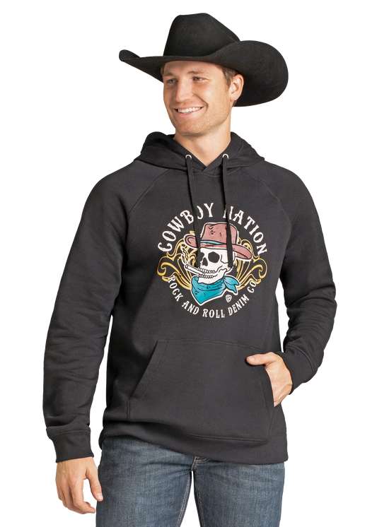 Rock & Roll Men's Hoodie, Dale Brisby, Cowboy Nation- BU94T07447