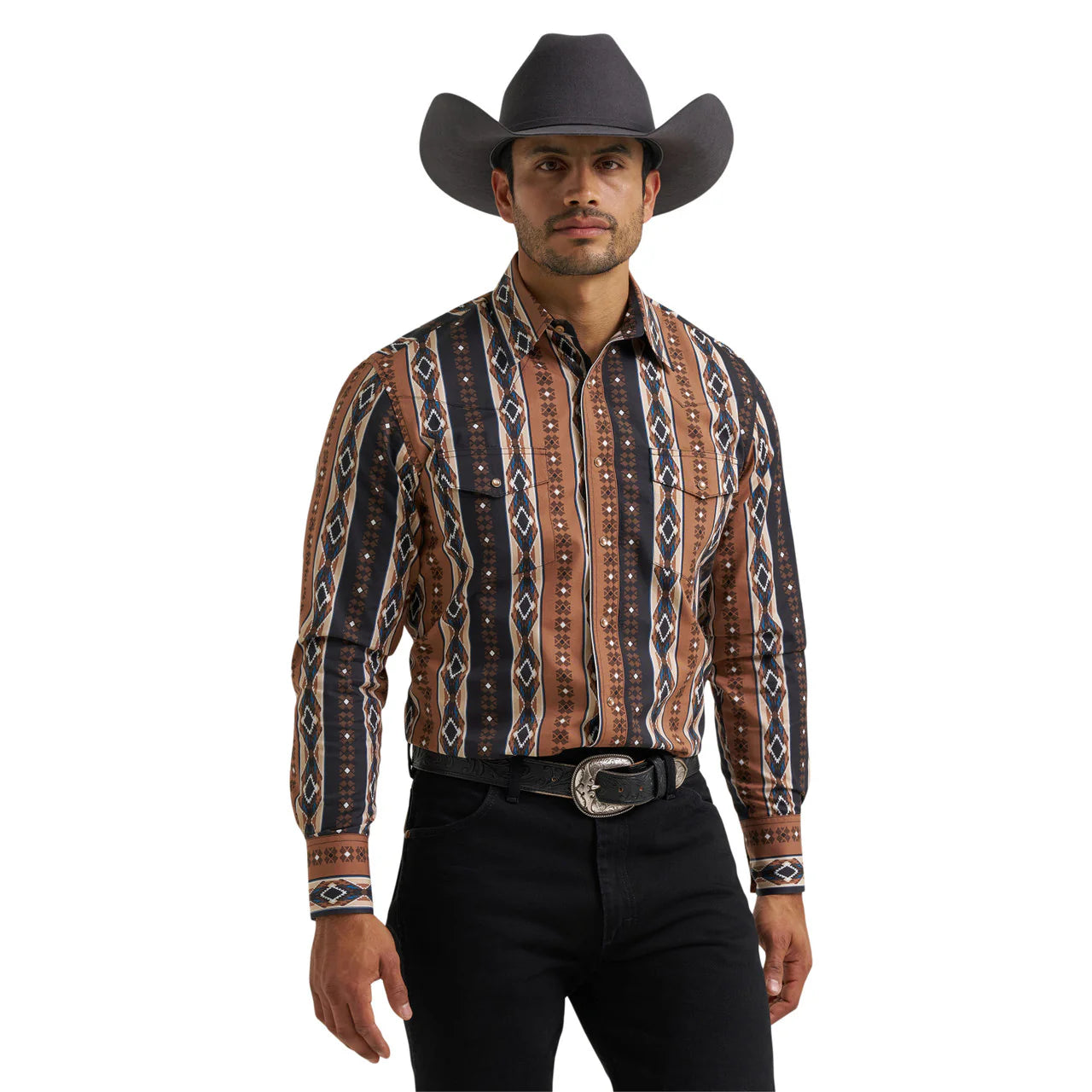 Men's Wrangler®, Checotah, Classic Fit, Long Sleeve Shirt 112381991