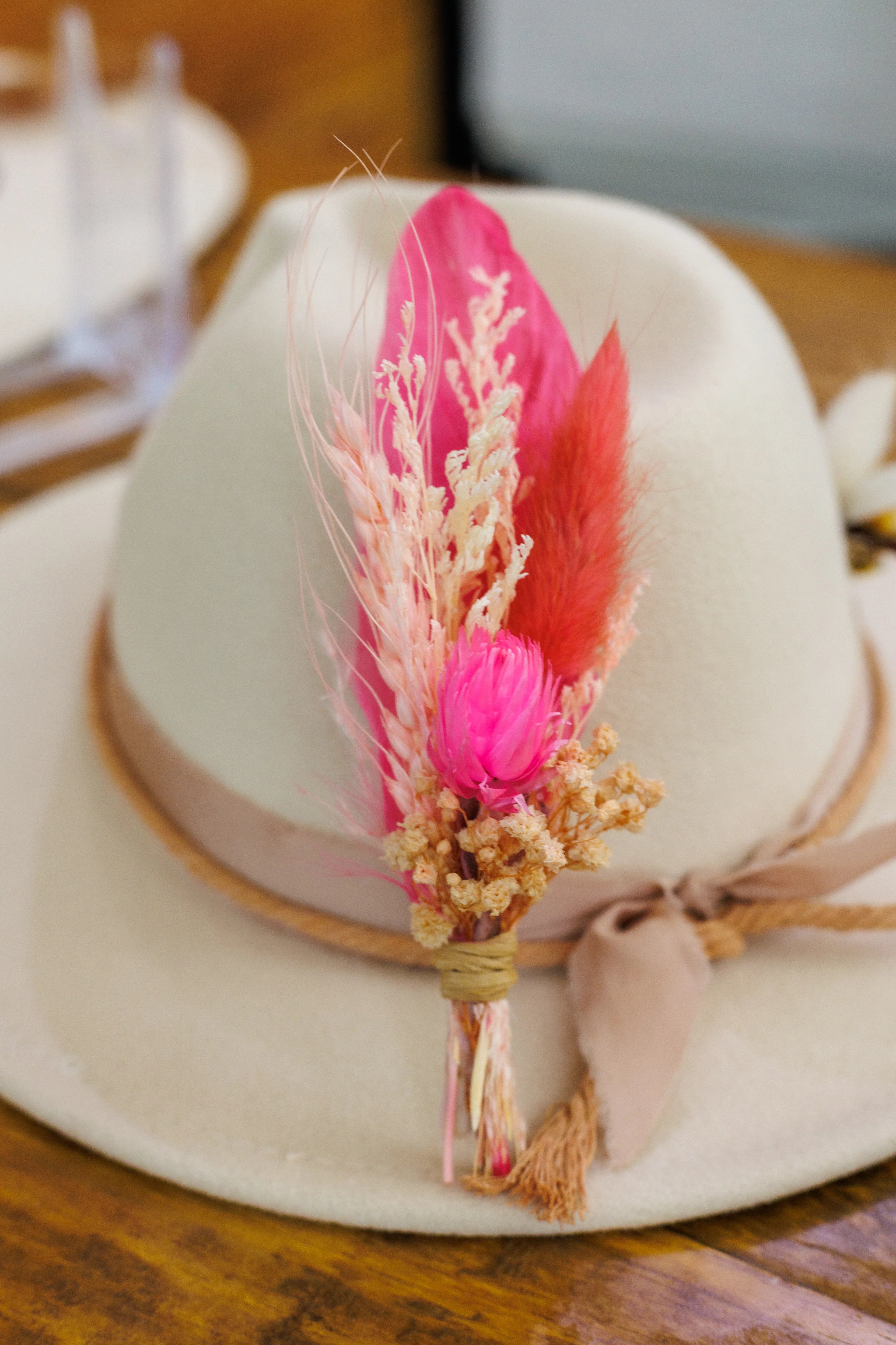 BrimBuds, Western Hat Pin, Pink Pony Club