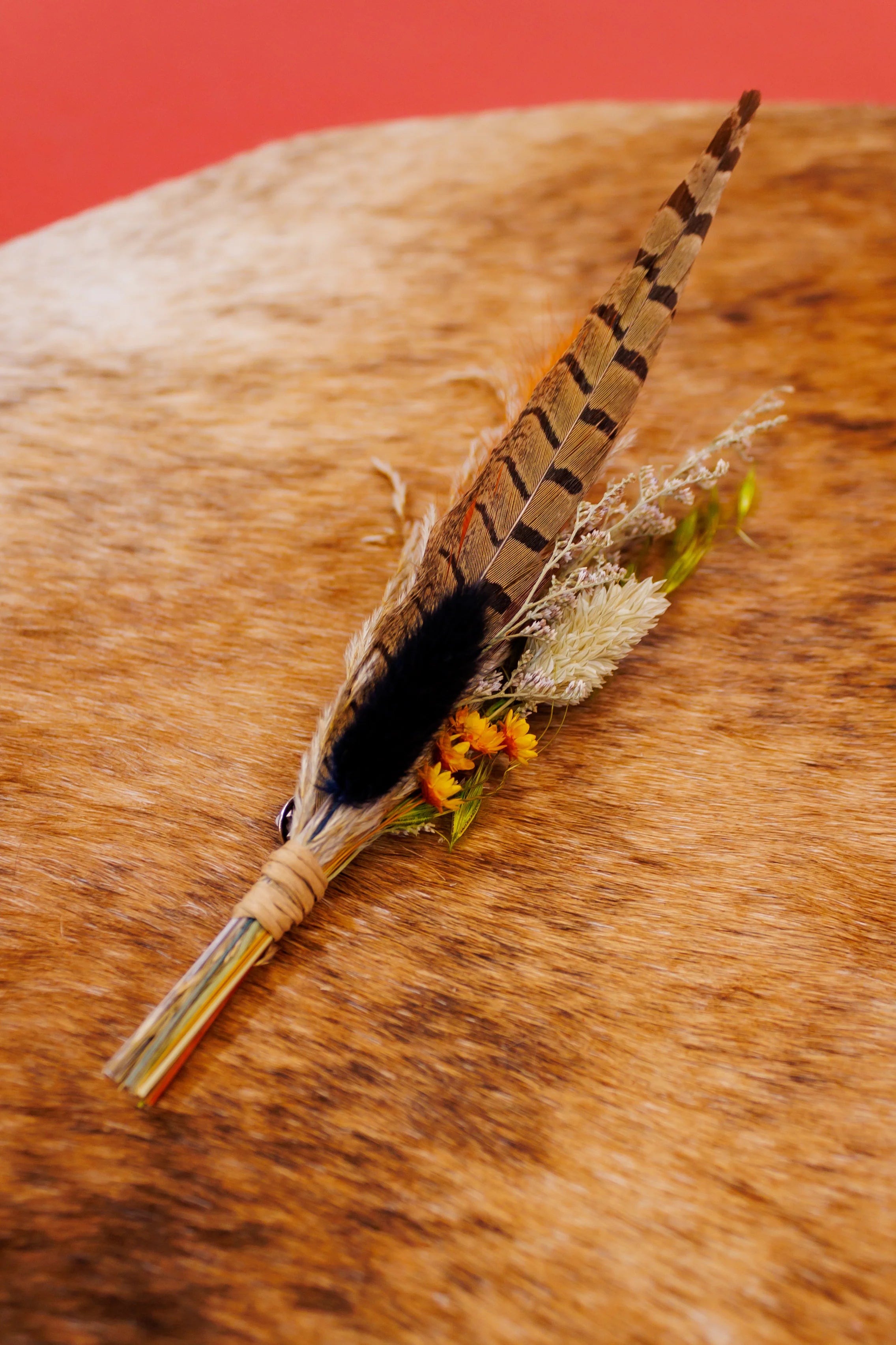 BrimBuds, Western Hat Pin, Classic Earth Tones
