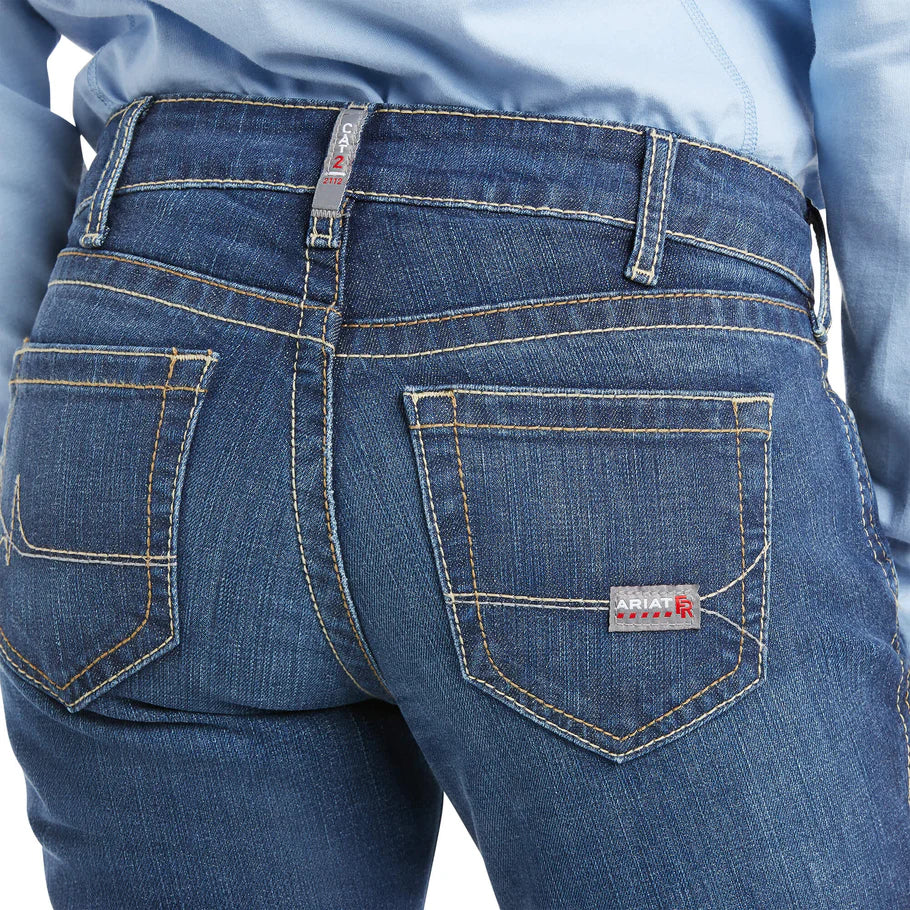 Ariat Ladies FR Flame Resistant Jean, Mid Rise, Stretch, Boot Cut 10016176