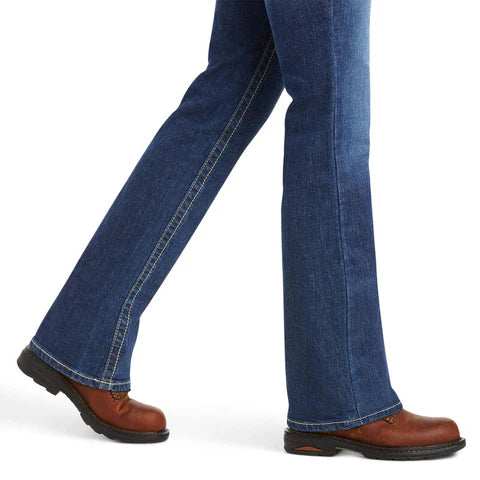 Ariat Ladies FR Flame Resistant Jean, Mid Rise, Stretch, Boot Cut 10016176