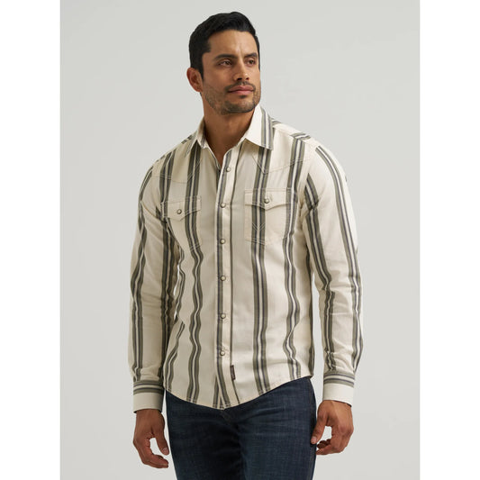 Wrangler Men’s Shirt, Retro, Long Sleeve, Snap 112381538