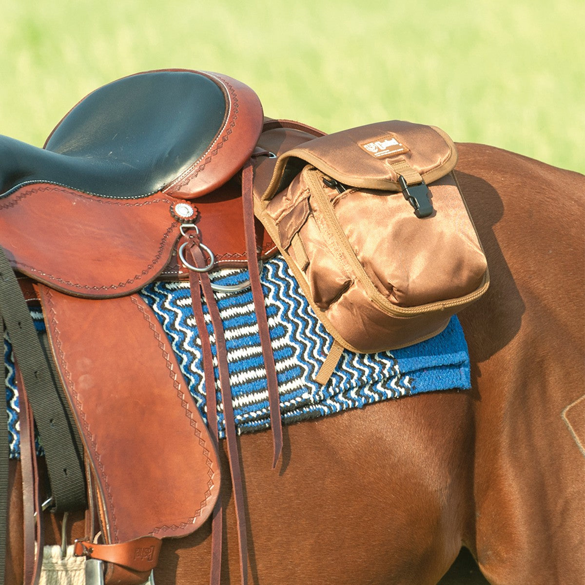 Cashel Rear Saddle Bag w/ Pockets SB-RB