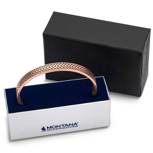 Montana Silversmiths Bracelet - Copperhead Cuff BC6285