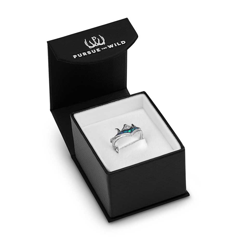 Montana Silversmiths Pursue the Wild Ring - High Country Opal KTRG6331