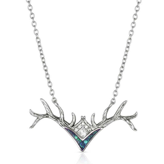 Montana Silversmiths Necklace - High Country Opal KTNC6331