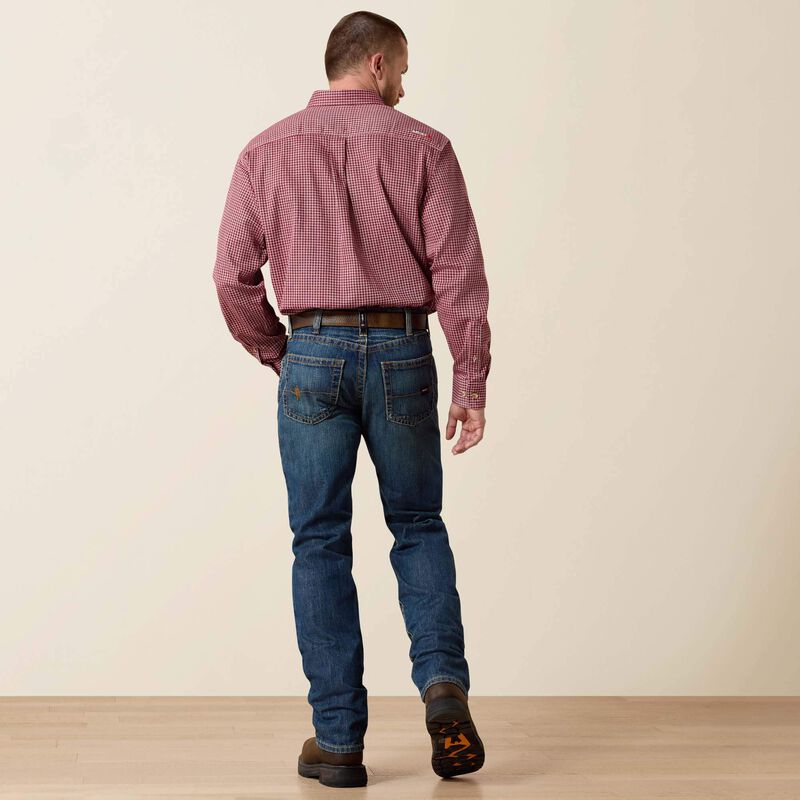 ARIAT MENS JEANS, M5, Flame Resistant FR, Straight Fit, Straight Leg 10015160