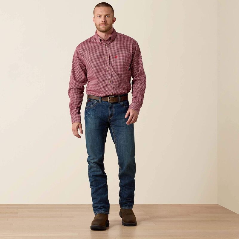 ARIAT MENS JEANS, M5, Flame Resistant FR, Straight Fit, Straight Leg 10015160