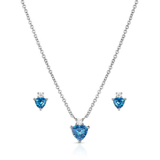 Montana Silversmiths Jewelry Set - Drop in Time JS6299