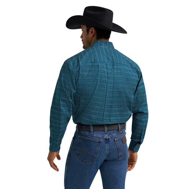 Wrangler Men's Western Button Shirt - Relaxed Fit -112367705