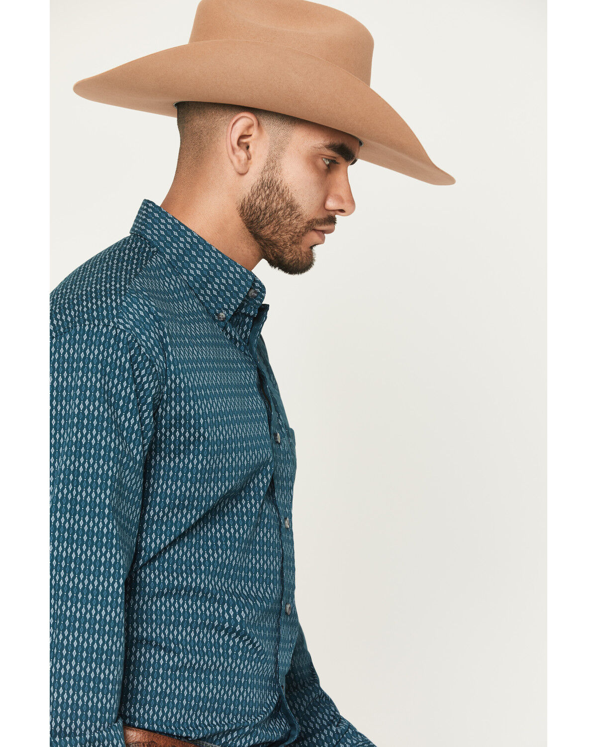 Wrangler Men's Western Button Shirt - Relaxed Fit -112367705