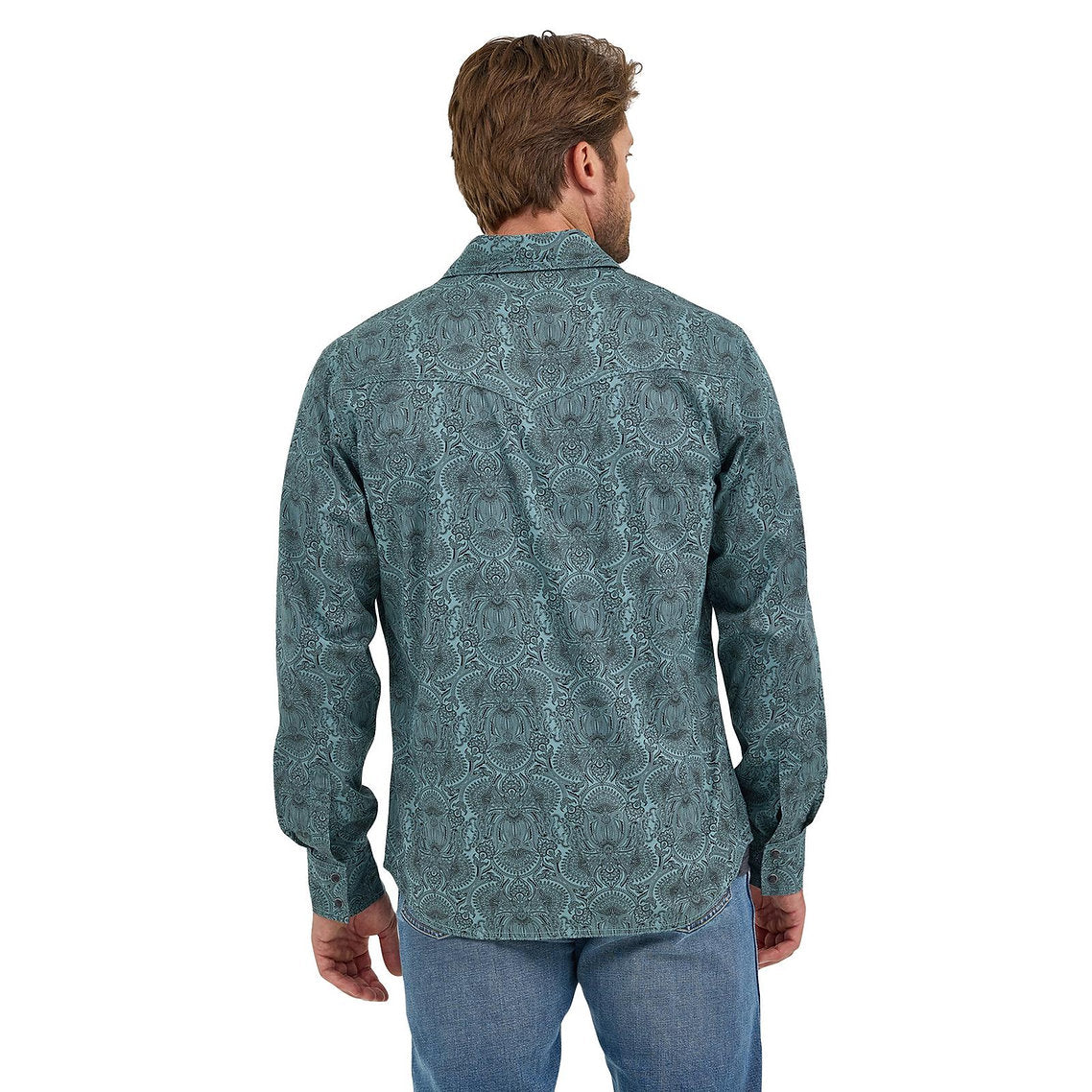 Wrangler Men’s Shirt, Retro, Long Sleeve, Snap 112368221