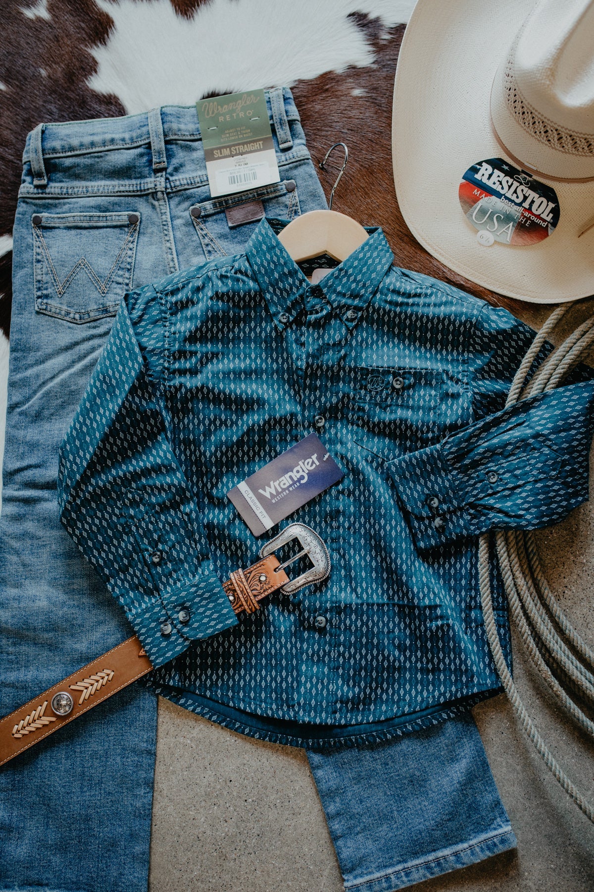 Wrangler Boys Button Down - 112367715