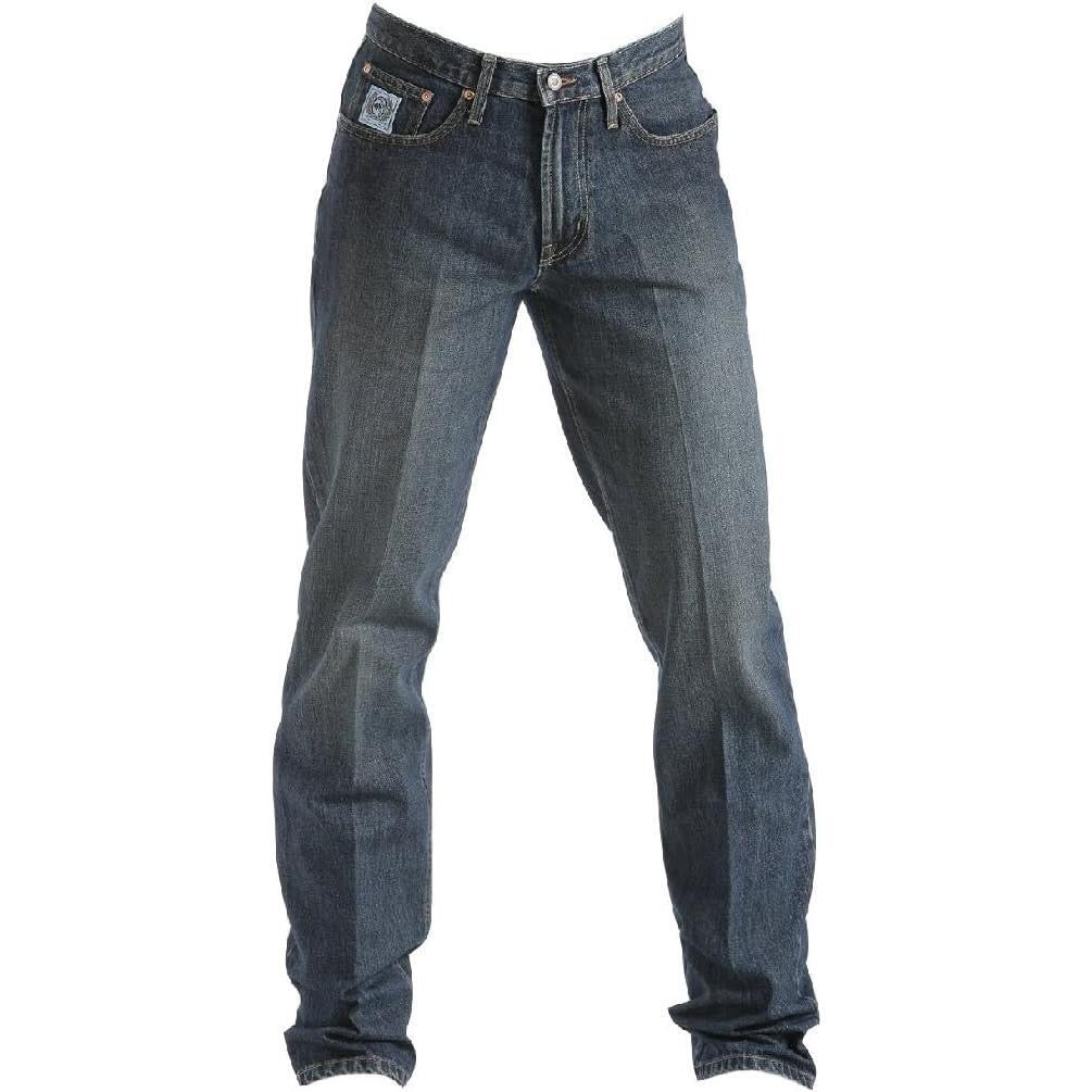 MB92834013 | Mens Cinch Relaxed Fit Mid Rise White Label Jeans