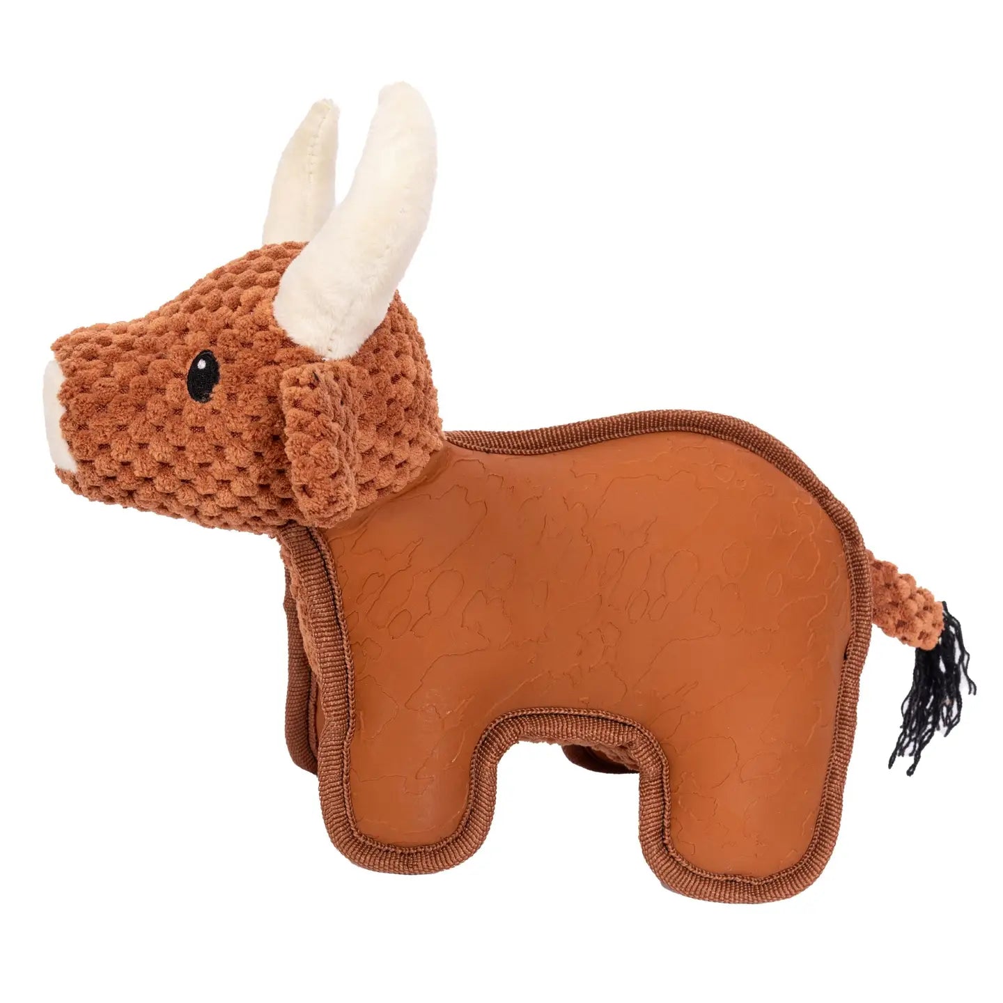 Wrangler Dog Toy AdoraBULL, Textured Latex