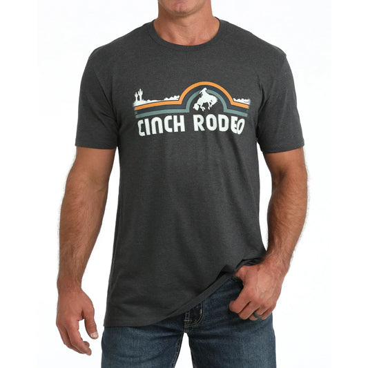 Cinch Men's Grey 'Cinch Rodeo' Graphic T-Shirt MTT1690738