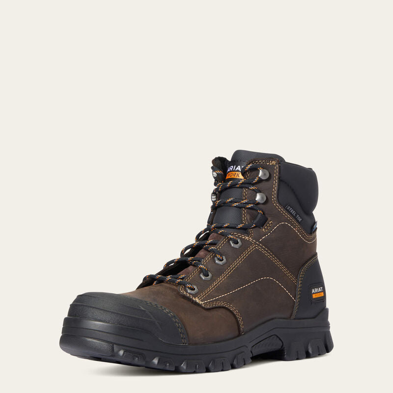 Ariat Work Treadfast 6" Waterproof Steel Toe Work Boot 10034673