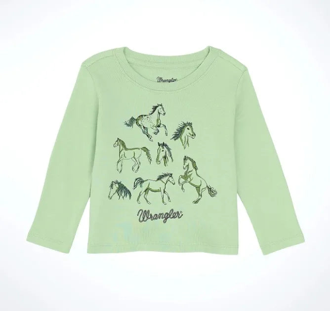 Wrangler Baby Girls' Crewneck Sweatshirt 112367499