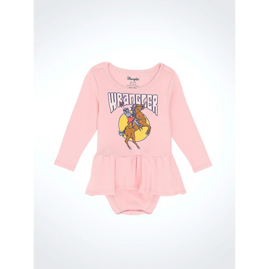 Wrangler Infant Girl's Skirted Bodysuit 112367541