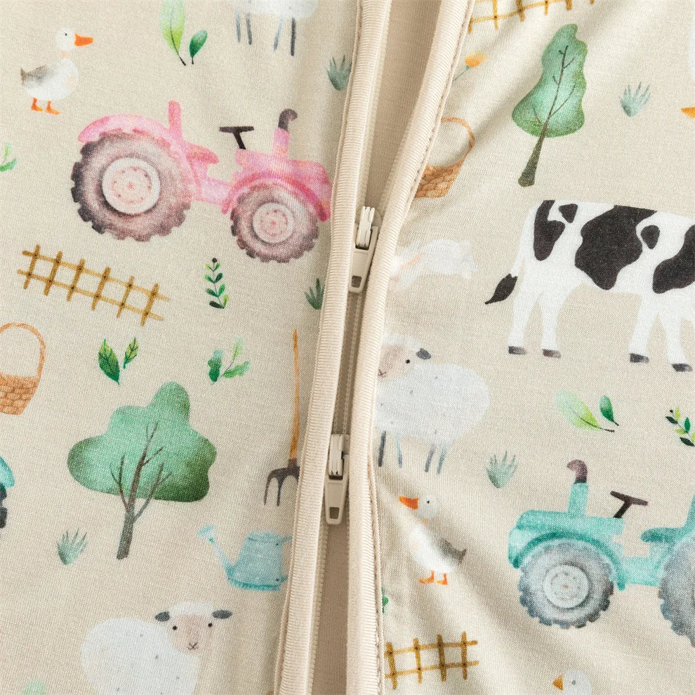 Baby Infant Romper Sleepwear, Farm Life