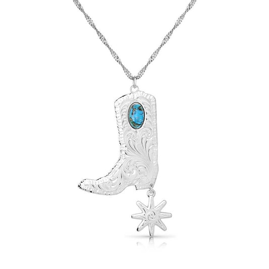 Montana Silversmiths Necklace - Cowboy Boot NC5667